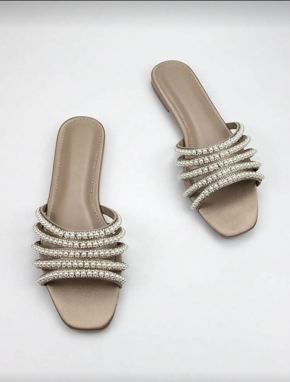 Beige Slippers